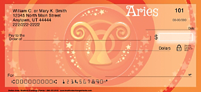 Zodiac - Aries Personal Checks