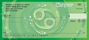 Zodiac - Cancer Personal Checks