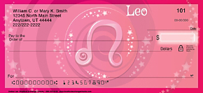 Zodiac - Leo Personal Checks