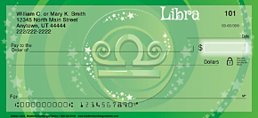 Zodiac - Libra Personal Checks