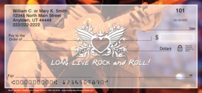 Rock and Roll Personal Checks