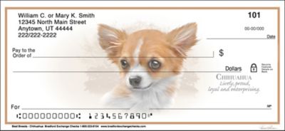 Chihuahua Best Breeds Personal Checks