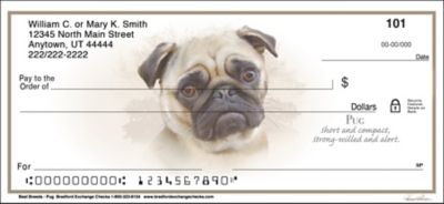 Pug Best Breeds Personal Checks