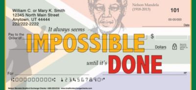 Nelson Mandela Personal Checks