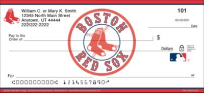 Boston Red Sox(TM) MLB(R) Logo Personal Checks