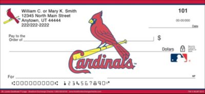 St. Louis Cardinals(TM) MLB(R) Logo Personal Checks