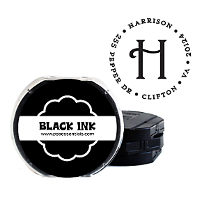 Black Stamp Ink Refill