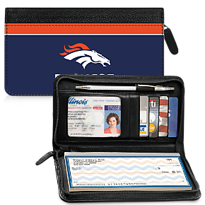 Denver Broncos NFL Zippered Wallet