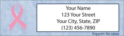 Support the Cause Return Address Labels