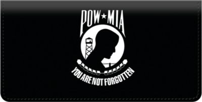 POW MIA Checkbook Cover