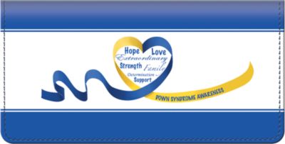 Down Syndrome Awareness Checkbook Cover