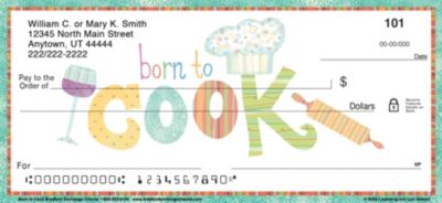 Born to Cook Personal Checks
