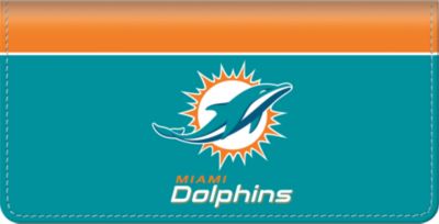 Miami Dolphins NFL Checkbook Cover