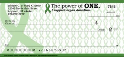 Organ Donation Personal Checks