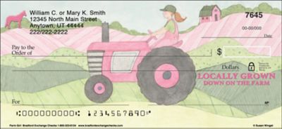 1800972001 - Farm Girl Personal Checks
