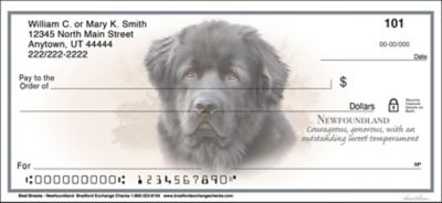 Newfoundland Terrier Best Breeds Personal Checks