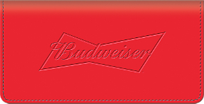 Budweiser Checkbook Cover