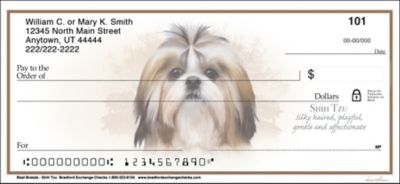 Shih Tzu Best Breeds Personal Checks