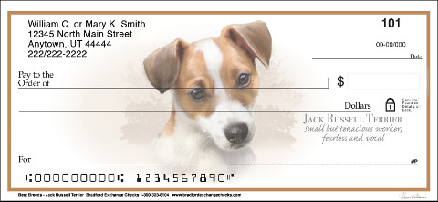 Jack Russell Terrier Best Breeds Personal Checks