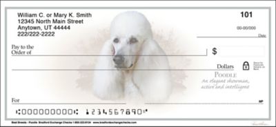 Poodle Best Breeds Personal Checks