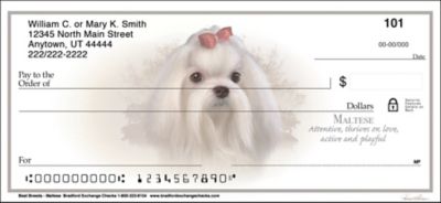 Best Breeds Maltese Personal Checks