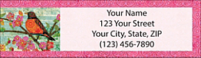 A Day at the Park Return Address Label