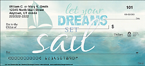 Let Your Dreams Set Sail Personal Checks