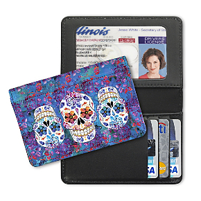Day of the Dead Small Card Wallet