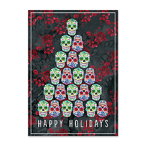 Day of the Dead Personalized Holiday Cards