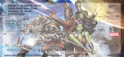 Guardians of the Galaxy Personal Checks