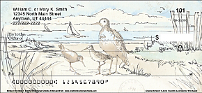 Birds on the Beach Personal Checks