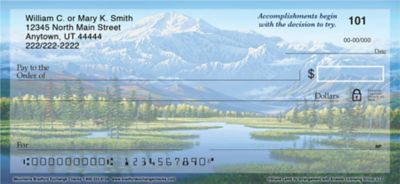 Mountains Personal Checks