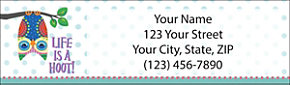 Owl You Need is Love Address Labels