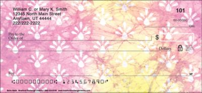 Boho Batik Personal Checks