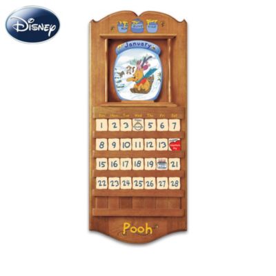 Winnie The Pooh The Whole Year Through Collector Plate Calendar Collection