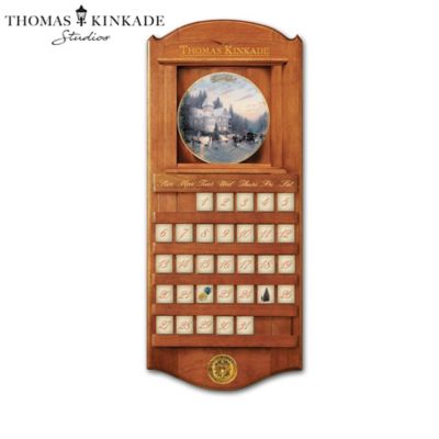 Thomas Kinkade Simpler Times Collector Plate Calendar Collection