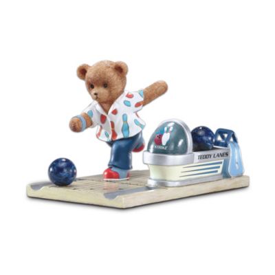 Buy Faithful Fuzzies Teddy Lanes Bowling Figurine Collection