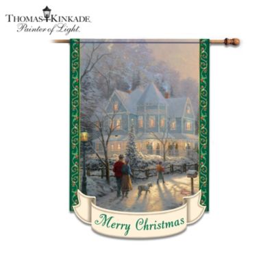 Thomas Kinkade Decorative Flag Collection
