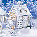 Snow Angels Holiday Village Collection