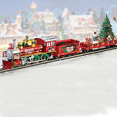 Rudolph’s Christmas Town Express Electric Train Collection