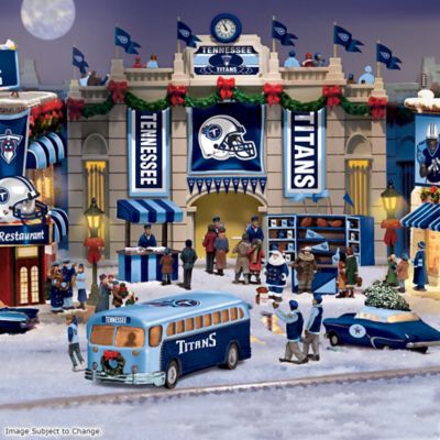 Tennessee Titans Collectible Christmas Village Collection