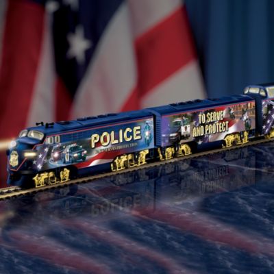 To Serve And Protect Express Police-Themed Train Collection