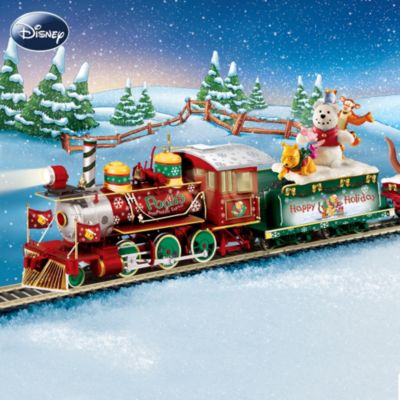 Winnie The Pooh Hundred Acre Wood Christmas Express Train Collection