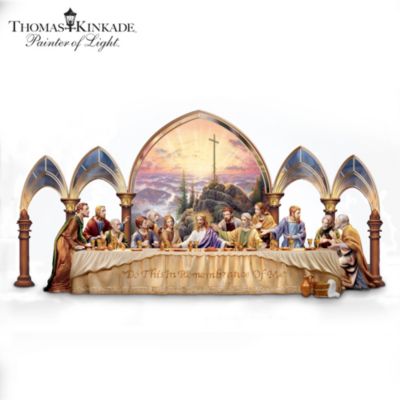 Thomas Kinkade The Last Supper Figurine Collection