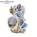 Thomas Kinkade Winter Angels Of Light Figurine Collection
