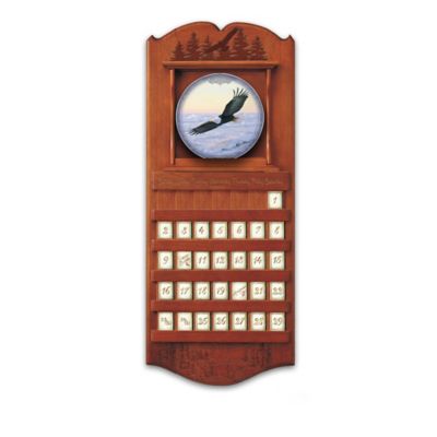 Majestic Sentinels Eagle Collector Plate Calendar Collection