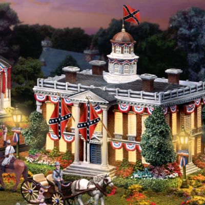 Collectible Civil War Era Decorative Village Collection
