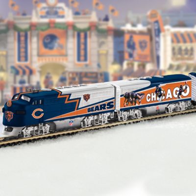 Buy Collectible NFL Football Chicago Bears Express Electric Train Collection