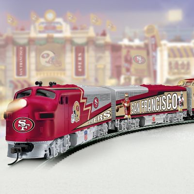 MasterPieces Officially Licensed NFL San Francisco 49ers Wooden Toy Train  Engine For Kids, 1 unit - Fry's Food Stores