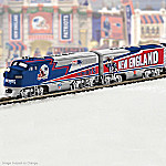 New England Patriots Express Collectible NFL Football Electric Train Collection